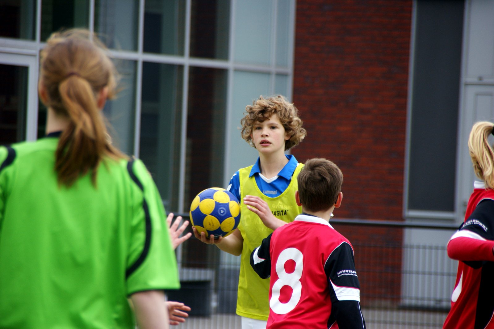 Korfbal D2  21 april-003.JPG